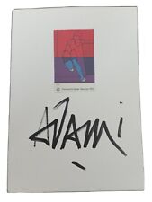 Valerio adami autografo usato  Aversa