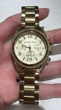 Relógio de pulso feminino dourado Michael Kors Blair Glitz comprar usado  Enviando para Brazil