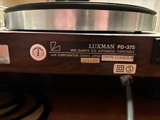 Luxman 375 turntable for sale  Toledo