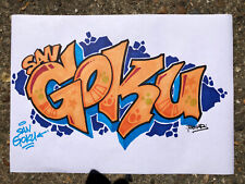 Dessin signé goku d'occasion  Auvers-sur-Oise