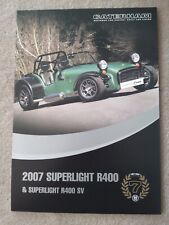 Caterham superlight r400 for sale  UK