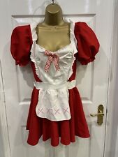 white french maid apron for sale  HEREFORD