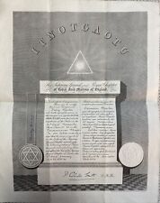 Masonic antique supreme for sale  OLDHAM