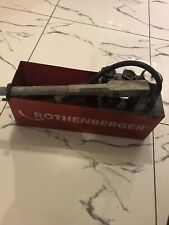 Rothenberger rp50 pressure for sale  LUTON