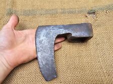 ANTIQUE HAND FORGED AXE HEAD BEARDED HATCHET FELLING SPLITTING LOGGING VINTAGE for sale  Shipping to South Africa