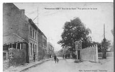 Cpa vermelles rue d'occasion  Franqueville-Saint-Pierre