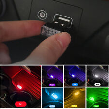 1PC USB LED Mini Car Light Neon Atmosphere Ambient Bright Lamp Light Accessories for sale  Shipping to Canada