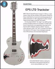 Artículo de historia de guitarra ESP James Hetfield LTD + Epiphone Dot Studio segunda mano  Embacar hacia Argentina