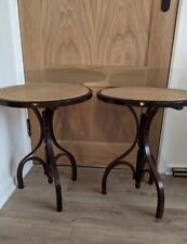 Pair bentwood rattan for sale  STUDLEY