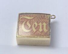 9ct gold shilling for sale  TEIGNMOUTH