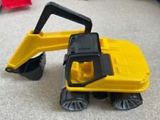 Yellow toy digger for sale  SLEAFORD