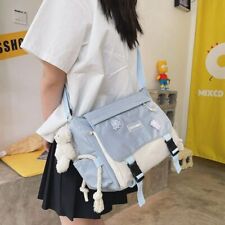 Moda Casual Bolsa Grande Bolsa Escolar Estudantil para Adolescentes Meninas Bolsa Mensageiro comprar usado  Enviando para Brazil