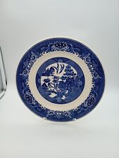 Willow Ware Royal China underglaze, blue/white dinner 10 inch plate. Beautiful for sale  Shipping to South Africa
