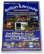 Usado, Compêndio de jogos de ação e arcade PC CD Rom piscina pinball rodas selvagens armas para fumar comprar usado  Enviando para Brazil