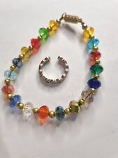 Colourful beaded bracelet for sale  NORTH SHIELDS