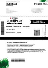 Hurricane festival ticket gebraucht kaufen  Huchting