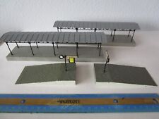 Lote de plataformas de estación de tren escala HO 1/87 construidas de colección para diseño de tren segunda mano  Embacar hacia Argentina