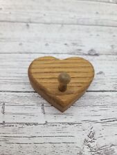 Wooden heart shaped for sale  Fairmont