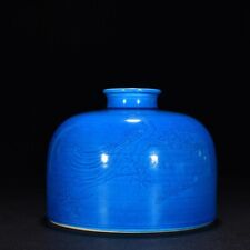 Vaso de flores de pavão azul porcelana antiga dinastia Ming marca hongzhi porcelana 6,2" comprar usado  Enviando para Brazil