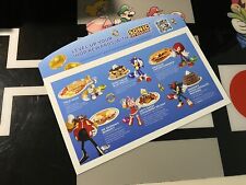 Menu promocional Sonic The Hedgehog IHOP SEGA 2024 EUA comprar usado  Enviando para Brazil