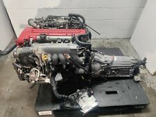97 02 TOYOTA ARISTO GS300 TWIN TURBO FRONT SUMP VVTI ENGINE INLINE 6 JDM 2JZGTE for sale  Clifton
