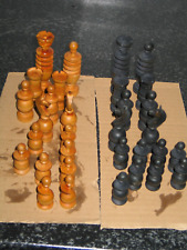 Alte schachfiguren holz gebraucht kaufen  LÖ-Stetten