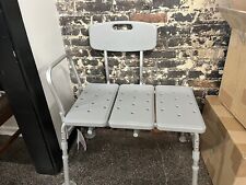 Used, Guardian Adjustable Medical Bath Tub Shower Chair 5 Height Bench Stool Seat for sale  Shipping to South Africa