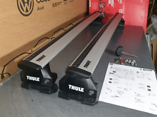 GENUINE THULE ROOF BARS WINGBAR  BMW 3 SERIES ( F30 ) 4DOOR SALOON  RACK 2011-19 for sale  Shipping to South Africa