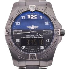 com papel BREITLING Aerospace Evo E79363 relógio masculino quartzo titânio A#130484 comprar usado  Enviando para Brazil