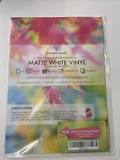 Sheets white vinyl for sale  BARNSTAPLE