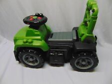 Mega Bloks Green Jeep Ride on Kids Toy 4 rodas 24" x 11" x 17" funciona comprar usado  Enviando para Brazil