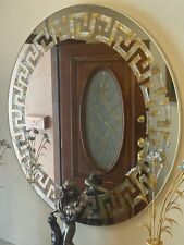 greek key mirror for sale  Glendale