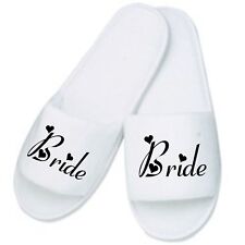 Personalised wedding slippers for sale  WIMBORNE