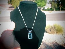 topaz blue necklace for sale  Las Vegas