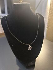 Pentagram necklace goth for sale  DUDLEY