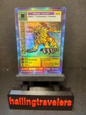 1999 Digimon 1st Edition SaberLeomon Holo Foil Rare Mega Level ST-34 Bandai, used for sale  Shipping to South Africa