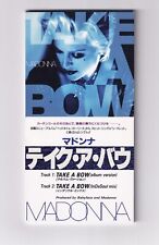 Madonna Take A Bow Japão 3 polegadas CD Único WPDR-3020 Raro! comprar usado  Enviando para Brazil