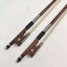 Lote de 2 laços de violino ajustáveis profissionais 4/4 desempenho natural cauda de cavalo, usado comprar usado  Enviando para Brazil