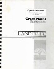 GREAT PLAINS 48 INCH AND 72 INCH OVERSEEDER OPERATORS MANUAL, used for sale  Shipping to South Africa