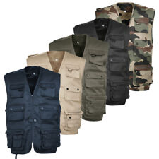 GILET REPORTER MILITAIRE PAINTBALL AIRSOFT ARMEE OPEX PARA d'occasion  Rebais