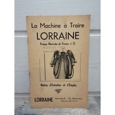 Lorraine machine traire d'occasion  Castelnau-d'Auzan