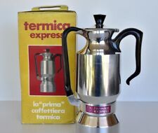 Cafetera espresso italiana Brevettata Termica Express Stovetop segunda mano  Embacar hacia Mexico
