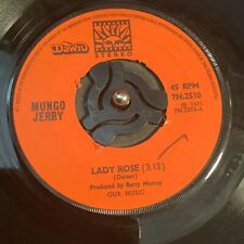 Mungo jerry 45rpm for sale  Collingswood