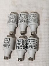 Lot of 6 Siemens 5SB26 fuses, 16A, 500V, original Diazed for sale  Shipping to South Africa