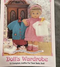 Sirdar dolls wardrobe for sale  STOKE-ON-TRENT