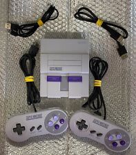 Super Nintendo Mini. Classic Edition Video Game Console CLV-201. w/2 controllers for sale  Shipping to South Africa