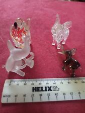 Glass elephant collectables for sale  BRACKNELL