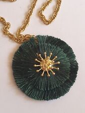 Green flower pendant for sale  DONCASTER