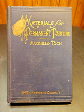 Materiales para Pintura Permanente Maximilian Toch 1a Edición 1911 AZUL MARINO Yarda Nueva York segunda mano  Embacar hacia Mexico