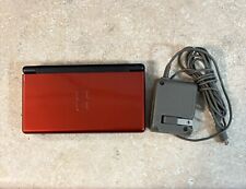 Used, Nintendo DS Lite Handheld Console Crimson Red/Black W/ Charger - Great Condition for sale  Shipping to South Africa